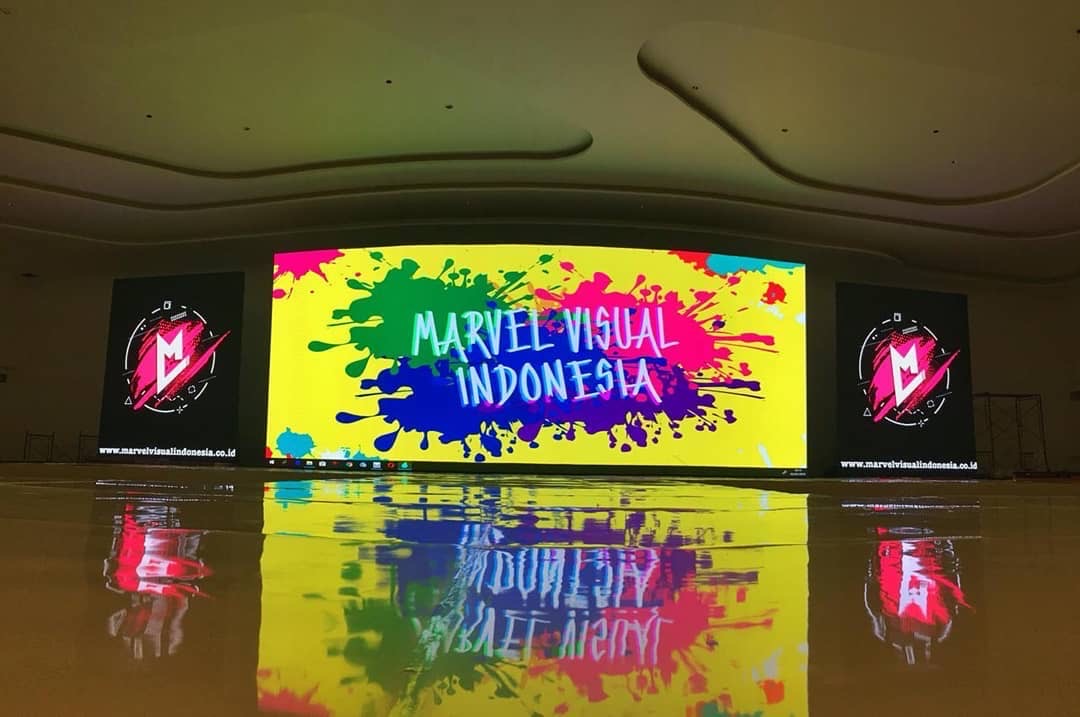P2.97 Indoor LED Videotron In Indonesia 2019 